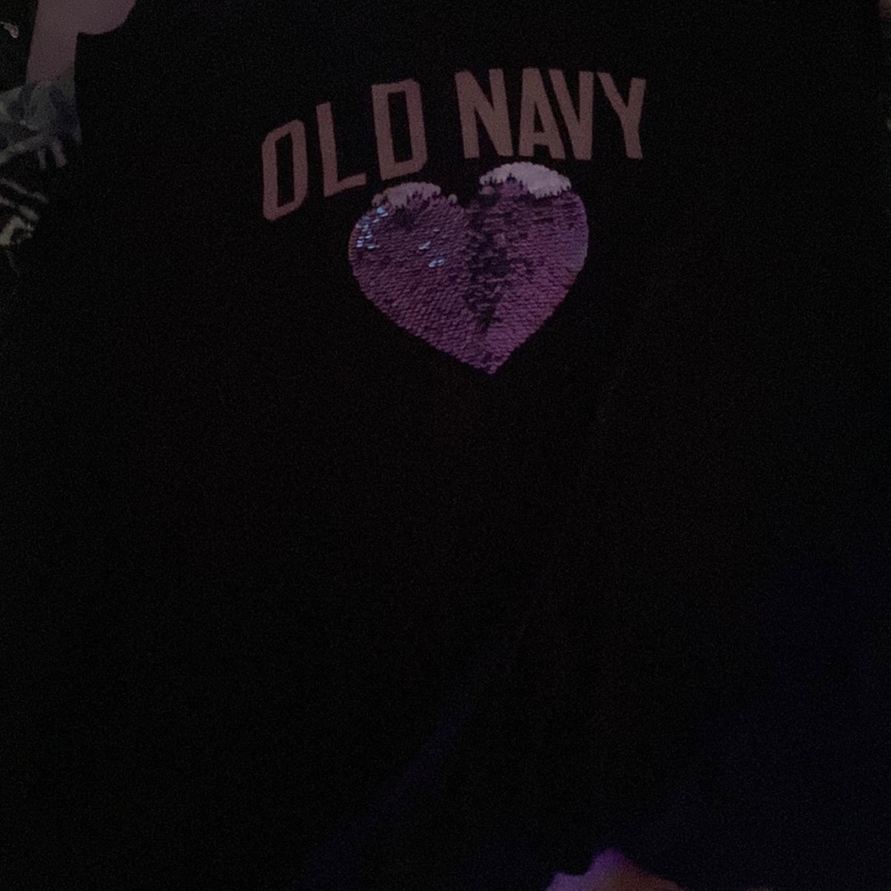 old navy sequine shirt